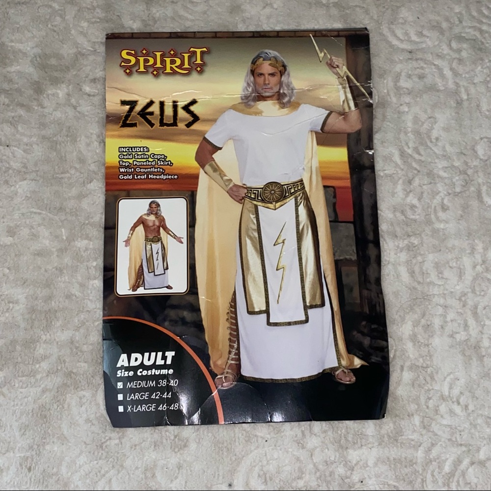 Zeus Halloween Costume